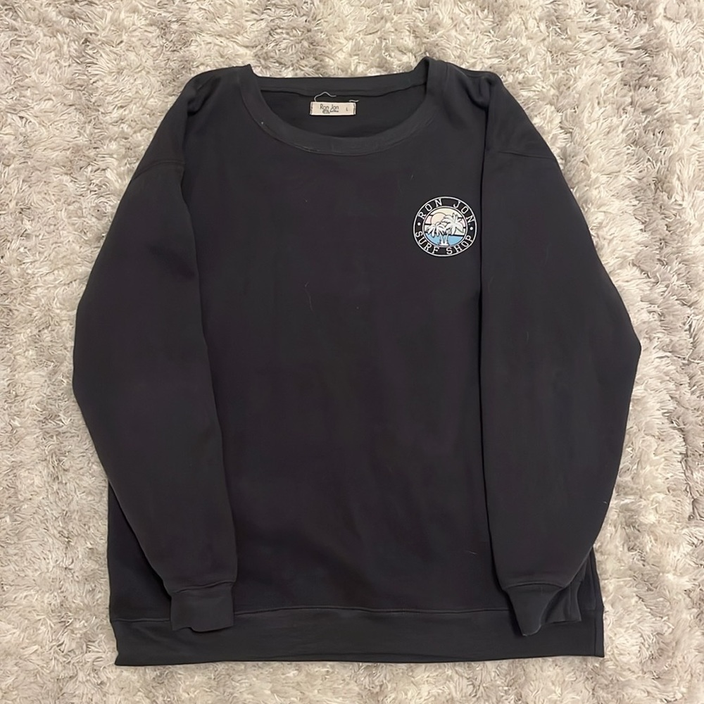 Dark gray crewneck